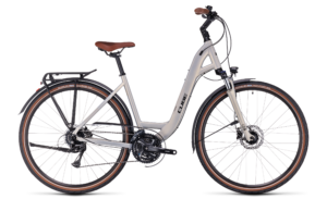 Cube Touring Pro pearlysilver´n´black Easy Entry 49 cm